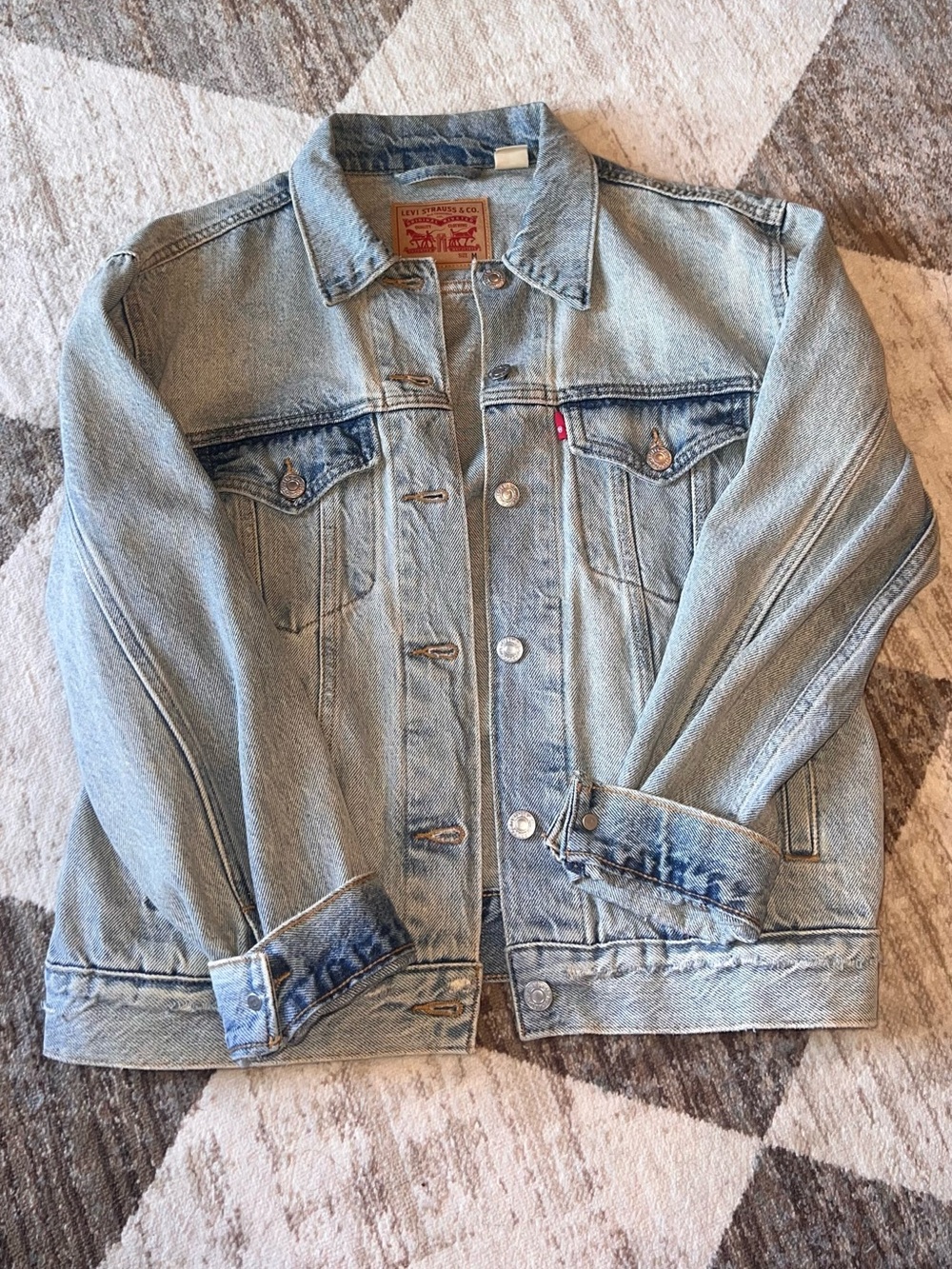Levi's Light Blue Vintage-Style Denim Jacket